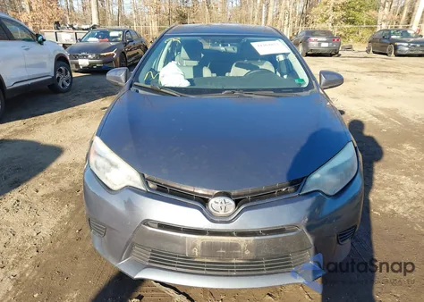 2016 Toyota Corolla Le z USA, uszkodzony, nr VIN 2T1BURHEXGC487516